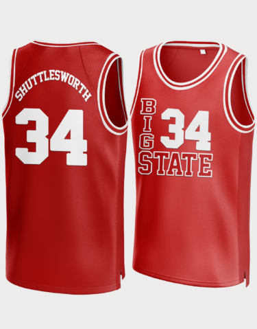 Jesus Shuttlesworth #34 Big State Basketball Jersey