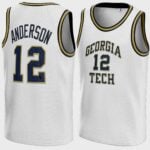 Kenny Anderson #12 Georgia Tech College Jersey