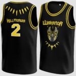 Killmonger #2 Wakanda Black Panther Basketball Jersey