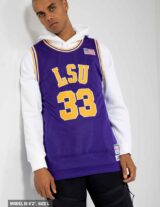 Shaq O’Neal #33 LSU Tigers Basketball Jersey