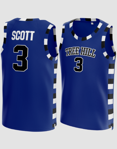 Lucas Scott #3 One Tree Hill Ravens Basketball Jersey