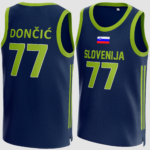 Luka Dončić  #77 Slovenian Basketball Jersey