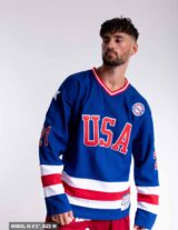 Mike Eruzione #21 Miracle Team USA Hockey Jersey