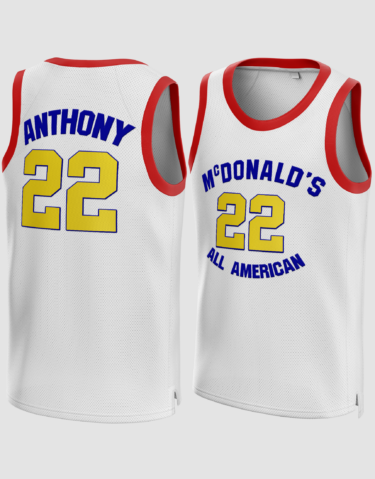 McDonald's All American #22 Anthony Basketball Jersey