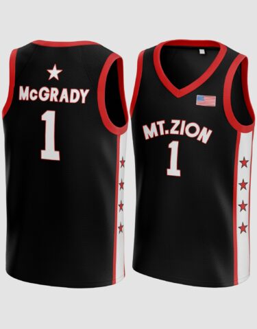 Tracy McGrady #1 Mount Zion Basketball Jersey