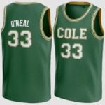 Shaquille O’Neal #33 Cole High School Jersey