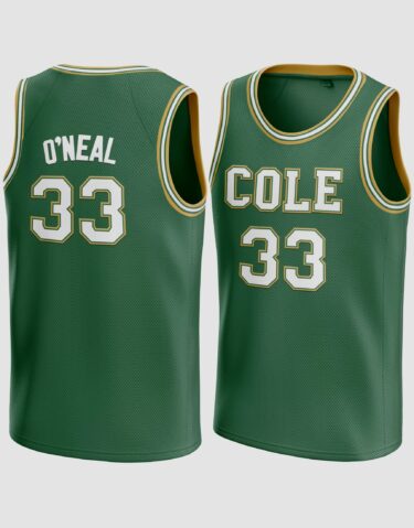 Shaquille O’Neal #33 Cole High School Jersey