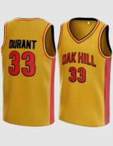 Kevin Durant #33 Oak Hill Academy Basketball Jersey
