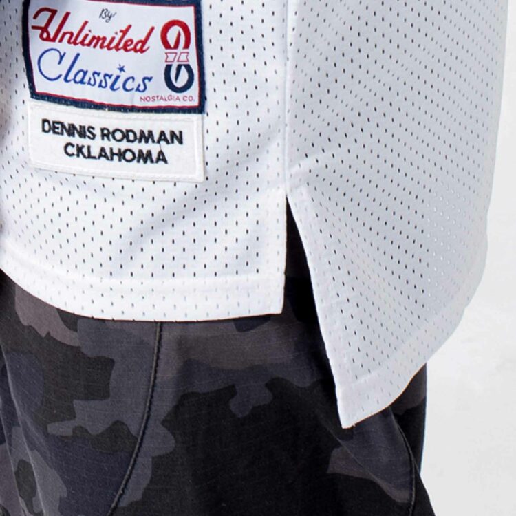 Original with Dennis Rodman Jersey 10 Oklahoma Savages Basketball Jersey