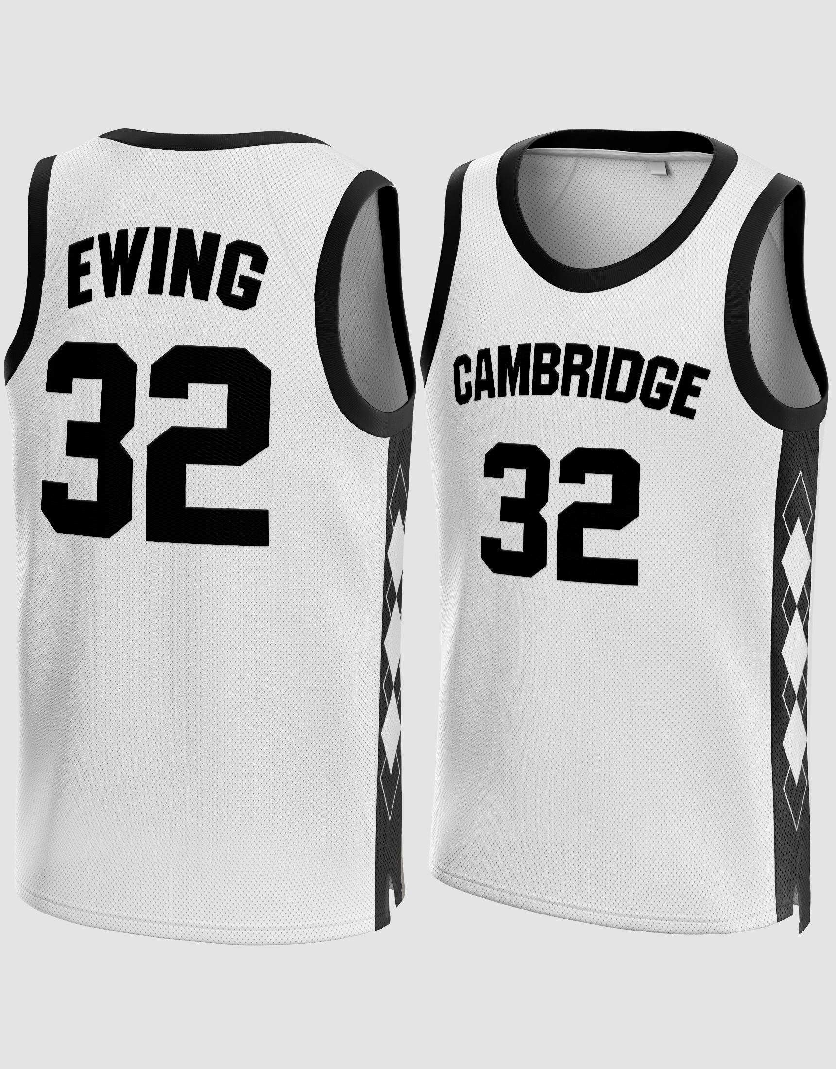 Patrick Ewing #32 Cambridge Basketball Jersey – 99Jersey®: Your