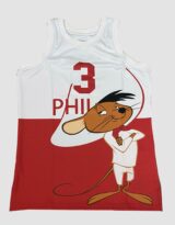 Philadelphia White Speedy Gonzales #3 Basketball Jersey