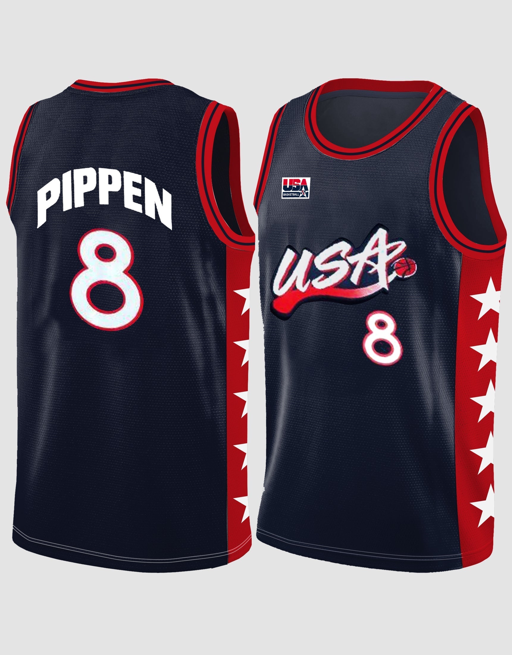 1996 Scottie Pippen Team USA Olympic Champion NBA Jersey Youth