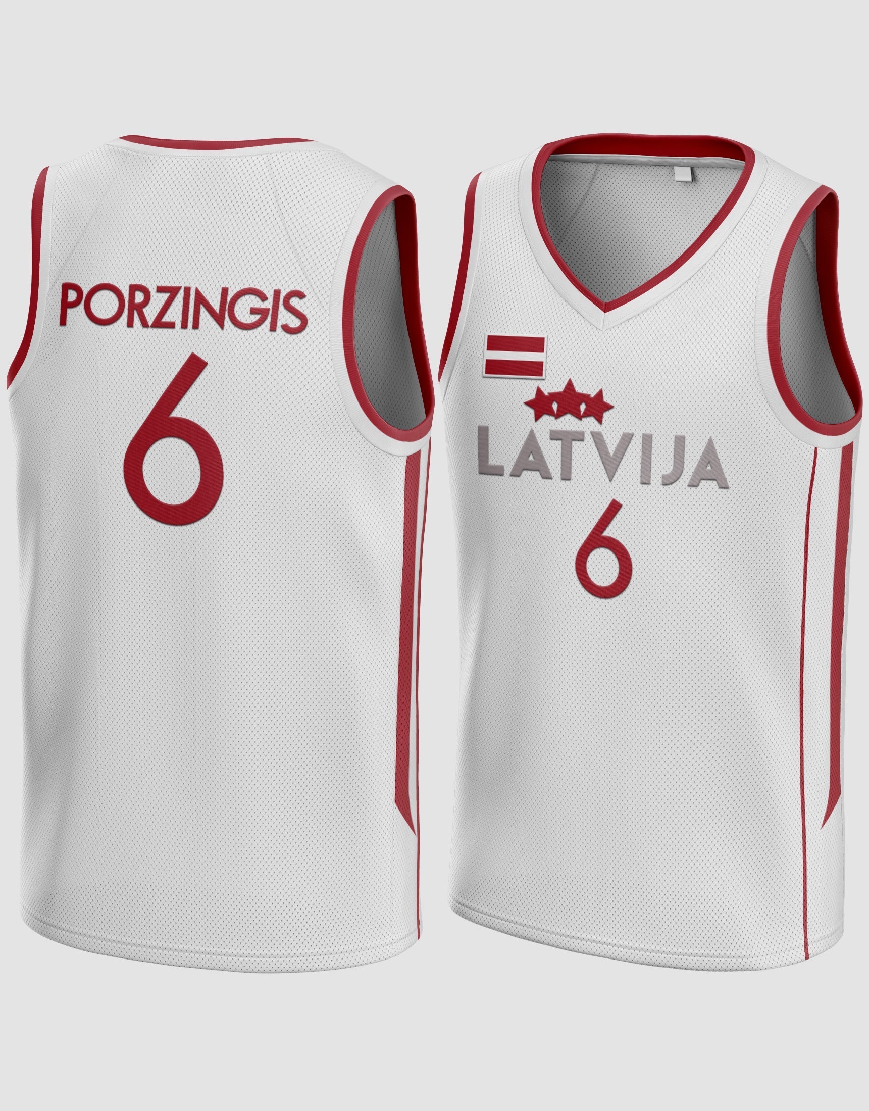 Kristaps #6 Latvija Basketball 99Jersey® Official | Football Jerseys & Shorts and more