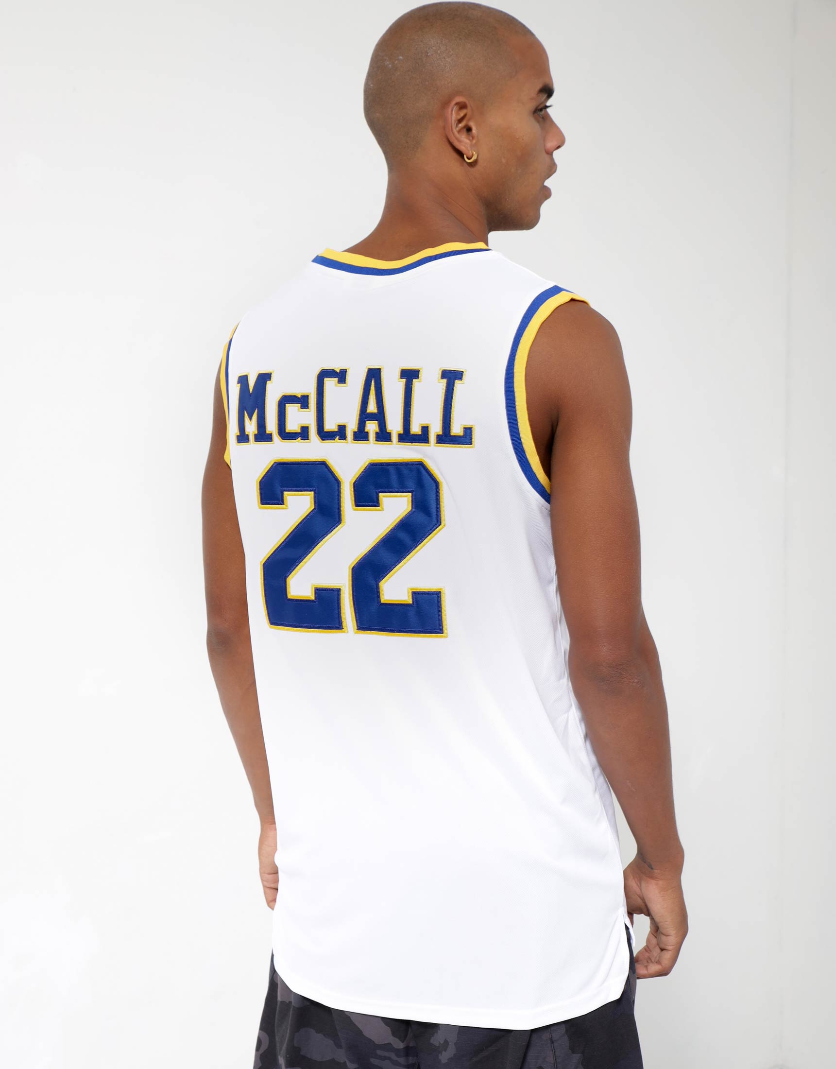 Omar Epps Quincy McCall 22 Crenshaw High School Basketball Jersey Love and  Basketball AMBASSADORS SERIES