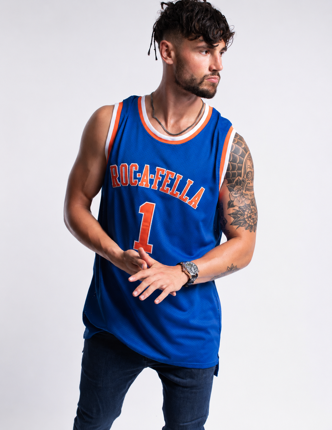 Jay-Z Roc-A-Fella Jersey #1 Hip Hop Basketball | 99Jersey