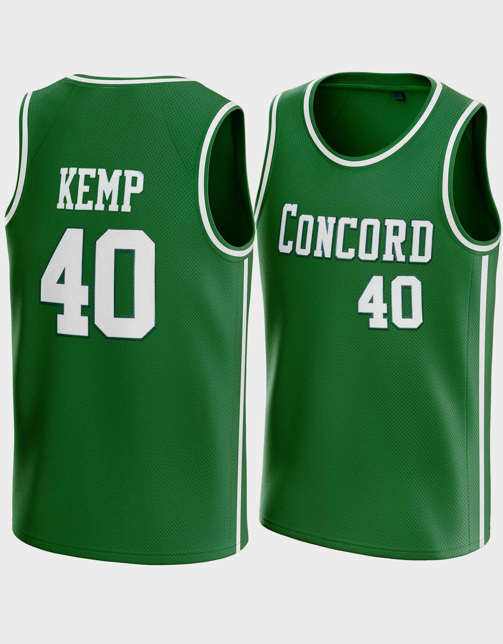 Shawn Kemp #40 Concord High School Basketball Jersey – 99Jersey