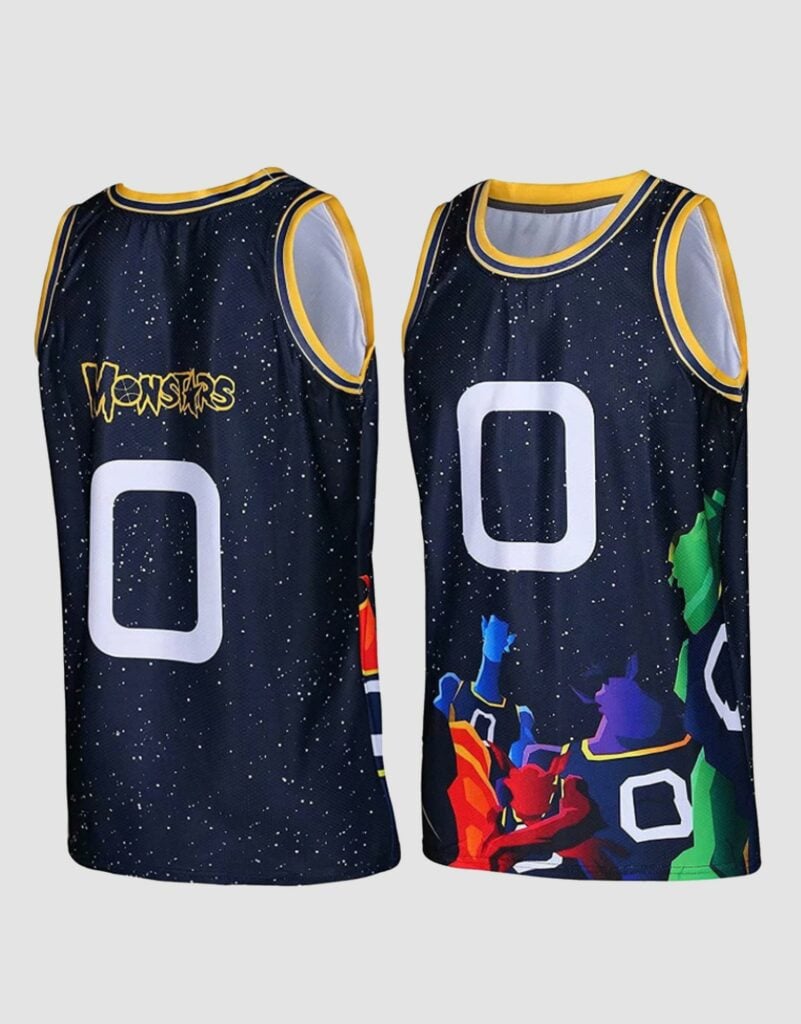 Space Jam Monstars 0 Galactic Basketball Jersey 99Jersey® Official