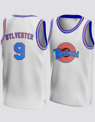Sylvester the Cat #9 Space Jam Tune Squad Jersey