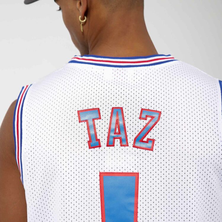 TAZ #! Space Jam Tune Squad Movie Men's Basketball Jersey