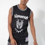 T’Challa #1 Wakanda Black Panther Basketball Jersey