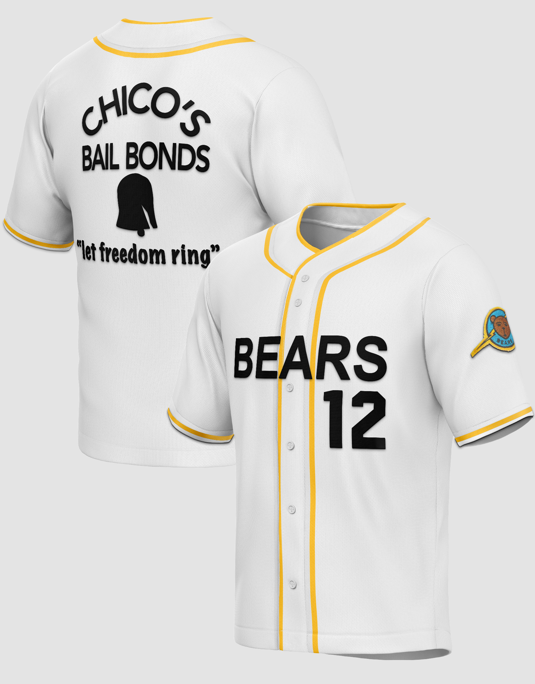 Tanner Boyle #12 Bad News Bears Baseball Jersey – 99Jersey