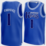 Thor the New King of Asgard #1 Thunder Basketball Jersey