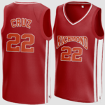Timo Cruz #22 Richmond Oilers Coach Carter Jersey
