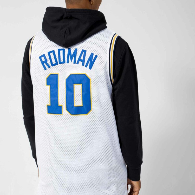 Unlimited Classic Dennis Rodman 10 Southeast Oklahoma College Savages Basketball Jersey