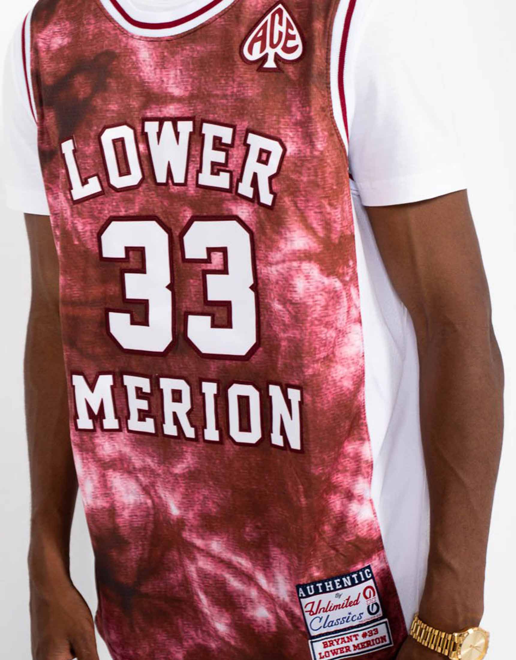 kobe bryant lower merion jersey authentic