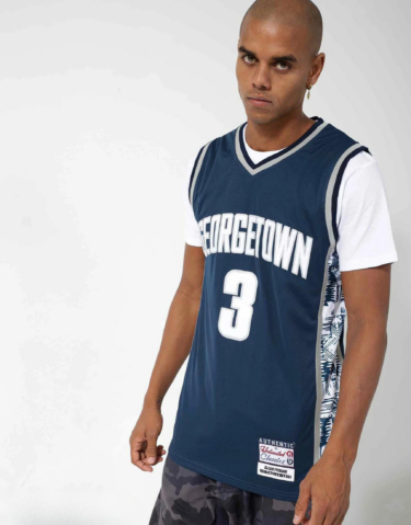 Allen Iverson #3 Georgetown Hoyas Basketball Jersey