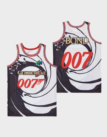 James Bond 007 Basketball Jersey