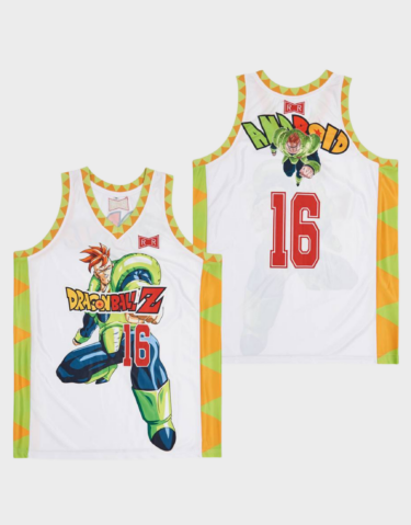 Dragon Ball #16 Android Basketball Jersey