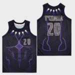 T'Challa #20 Black Panther Basketball Jersey