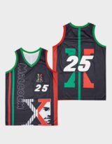 Malcolm X #25 Power Basketball Jersey