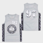 Bad Boy Hip Hop Entertainment Shiny #97 Basketball Jersey