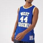 Jerry West #44 West Virginia Basketball Jersey