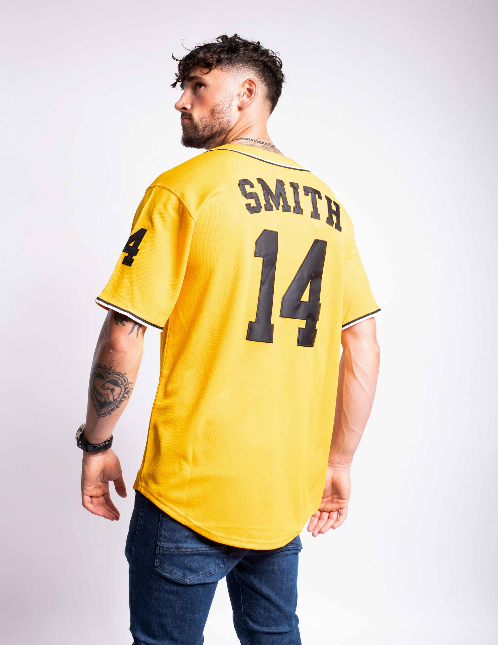 Unlimited Classics Will Smith #14 Bel-Air Academy Baseball Jersey XL