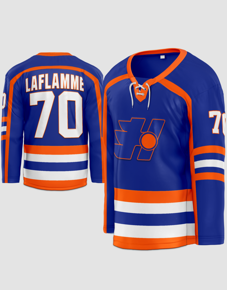 Xavier LaFlamme 70 Halifax Highlanders Hockey Jersey 99Jersey® Your