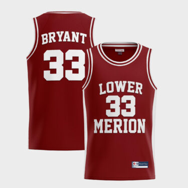 YOUTH Kobe Bryant #33 Lower Merion High School Jersey