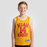 Youth Will Smith #14 Bel-Air Academy Basketball Jersey