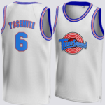 Yosemite #6 Space Jam Tune Squad Basketball Jersey