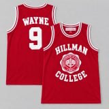 Dwayne Wayne #9 A Different World Hillman Jersey