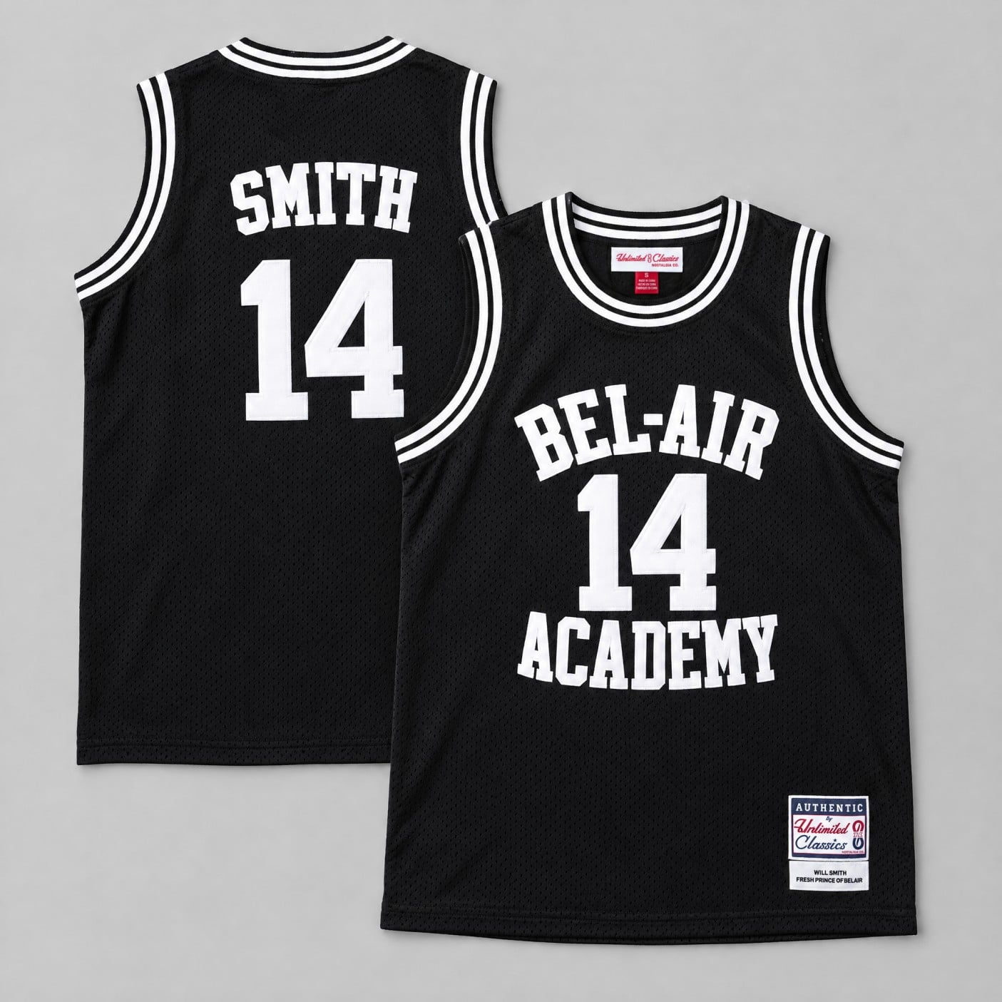 Will Smith #14 Bel-Air Academy Basketball Jersey