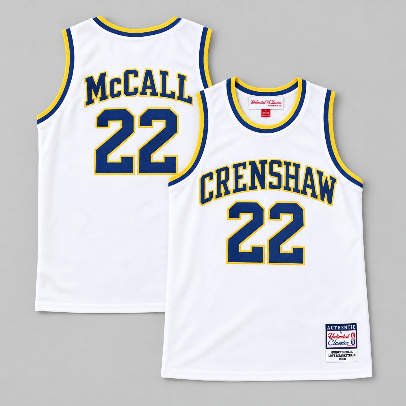 Quincy McCall #22 Crenshaw High School Jersey