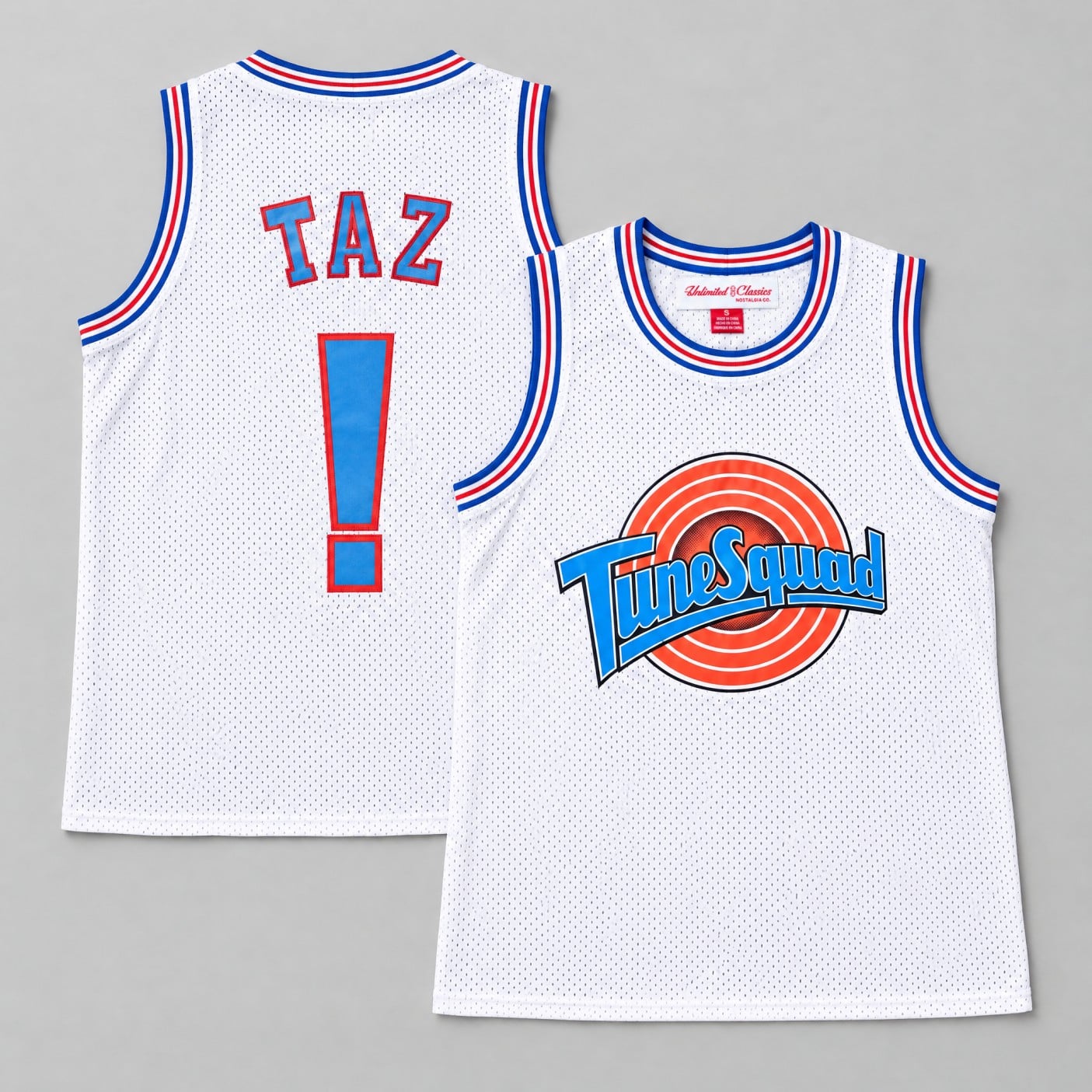 Taz #! Space Jam Tune Squad Basketball Jersey