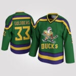 YOUTH Greg Goldberg #33 Mighty Ducks Hockey Jersey