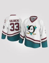 YOUTH Greg Goldberg #33 Mighty Ducks Hockey Jersey