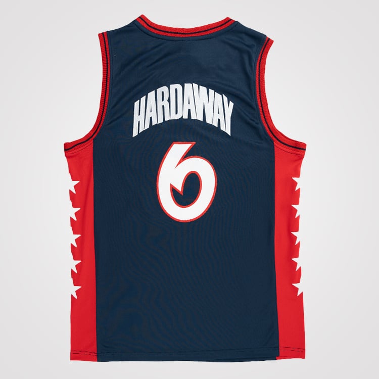 ドリームチーム　ペニー ハーダウェイ　USA バスケットボール ユニフォーム Penny Hardaway USA Jersey, #6 Dream Team | 99Jersey