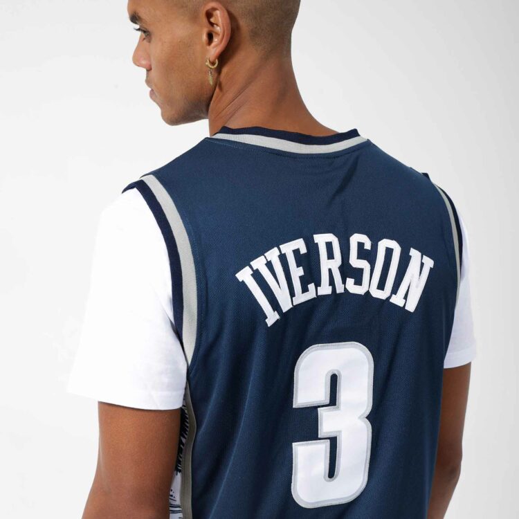 high quality Allen iverson ncaa jersey Georgetown hoyas ncaa basketball