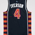 iverson アメフトゲームシャツ Allen Iverson #4 Team USA Olympics Game Jersey: Unleash Your